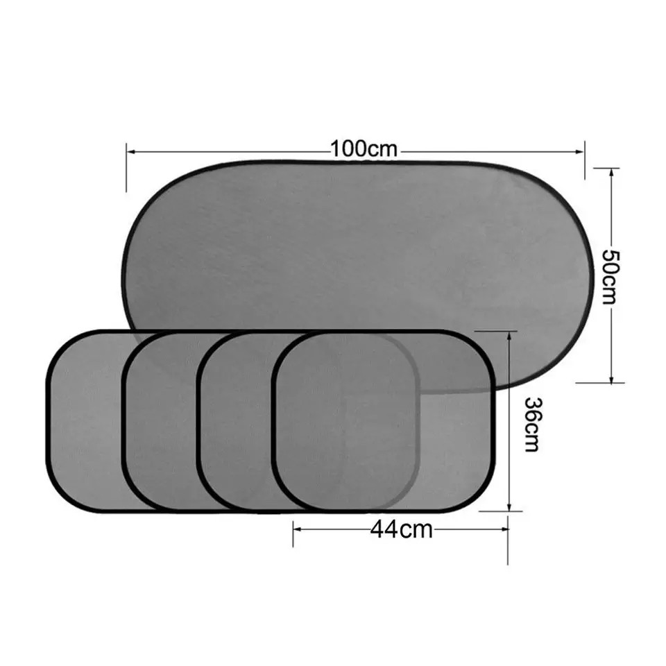 Tấm che nắng ôtô, xe hơi (bộ 6 tấm, bộ 1 tấm, bộ 5 tấm)
