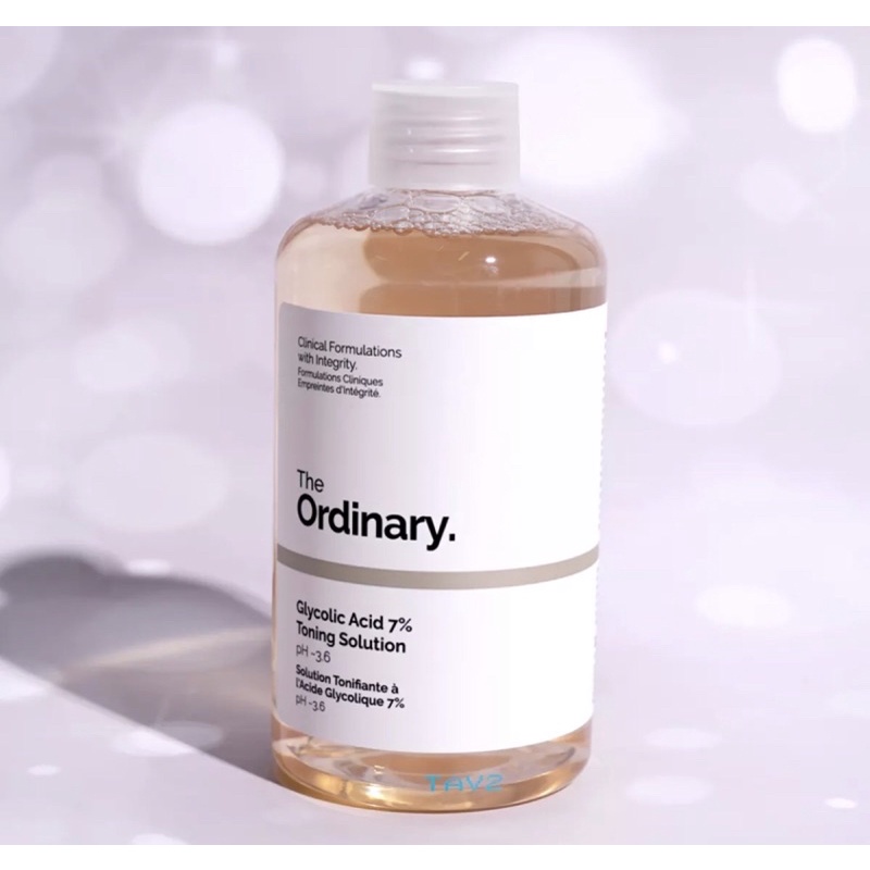 Toner Ordinary tẩy da chết 240ml Glycolic Acid 7% Toning Solution The Ordinary