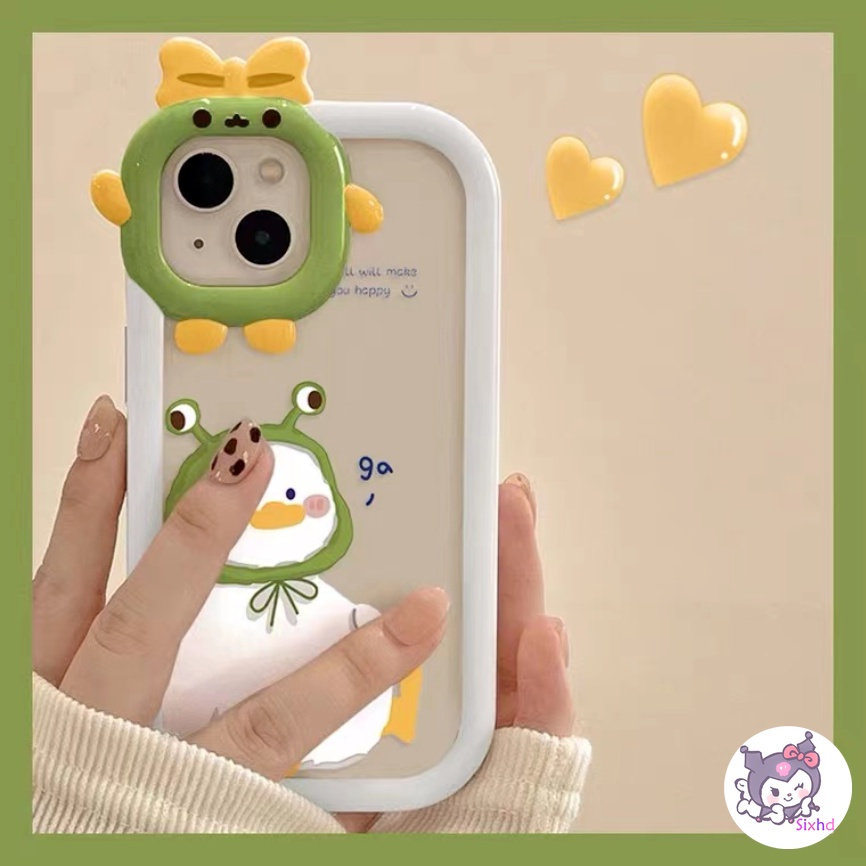 Ốp Lưng Điện Thoại cho OPPO A78 A17 A17K A57 A77s A76 A96 A16 A16K A15 A74 A54 A53 A33 A32 A31 A5 A9 A5s A3s Reno 8Z 7Z 6 5 A95 A94 A93 A92 A77 A52 A15s A12 F11 sixhd Ốp Điện Thoại Mềm In Hình Chú Vịt Hoạt Hình Bảo Vệ Ống Kính Máy Ảnh Cho