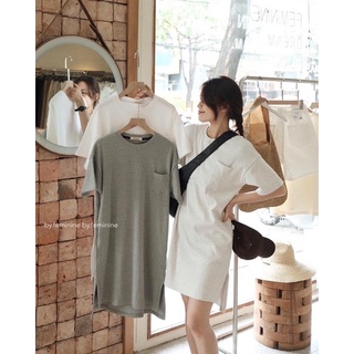 Đầm suông thun gân dày dặn cực đẹp