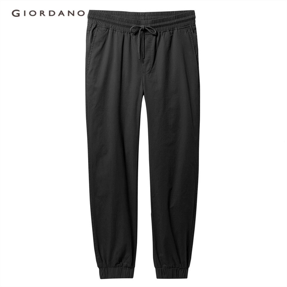 Quần Thể Thao GIORDANO Cotton Lưng Thun Ống Bo Thời Trang Cho Nam 01119066 | BigBuy360 - bigbuy360.vn