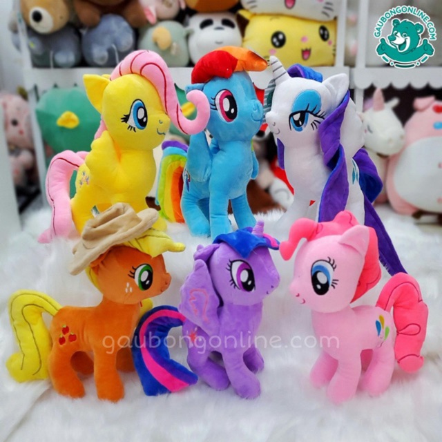 Ngựa Pony Bông, Thú Nhồi Bông Ngựa Pony Tinh Nghịch