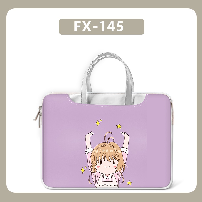 Túi đựng laptop bằng da PU chống sốc chống thấm nước 13 14 15 16 17 inch