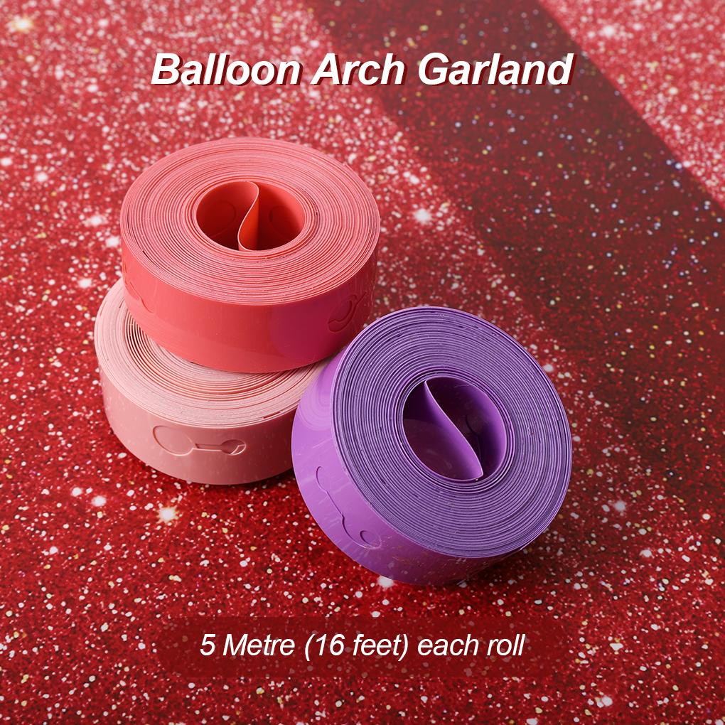 Cuộn Băng Keo Hai Lỗ Bằng Nhựa Dùng Trang Trí Bong Bóng DIY