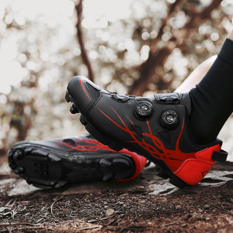 【CEYMME】Giày Đi Xe Đạp Leo Núi mtb Biking Có Khóa Chống Trượt Thoáng Khí Chuyên Nghiệp Thoải Mái Thời Trang Hàn Quốc Tự Khóa Chuyên Nghiệp Và Mới