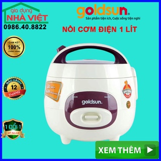 Nồi cơm điện, Nồi điện GOLDSUN chính hãng 1 lít công suất 400W bảo hành 12 tháng đổi trả miễn phí trong 15 ngày 10101134