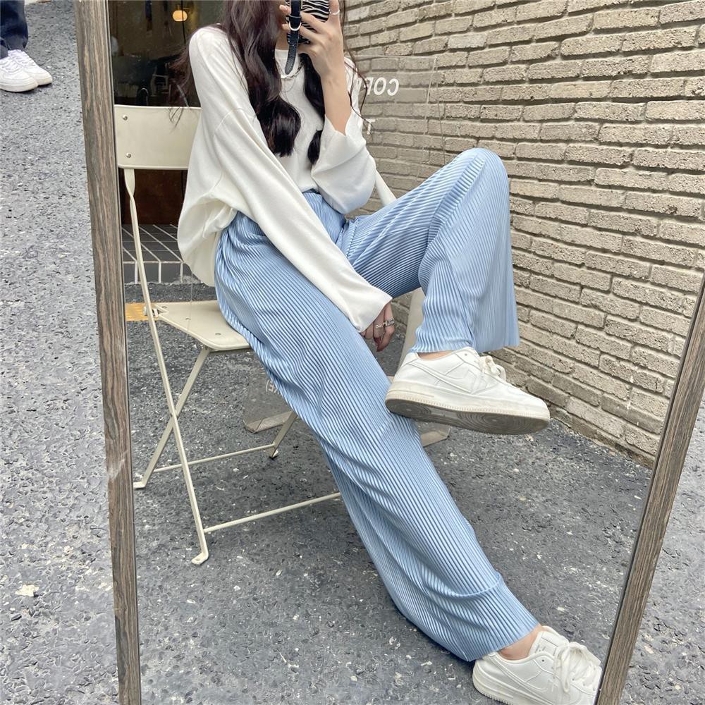 quần ống rộng Họa Tiết Thời Trang Dành Cho Nữ