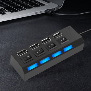Bộ hub chia 4 cổng USB 2.0 chuyên dụng cho máy tính