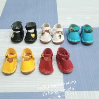 Giày da cho búp bê barbie xinyi blythe 1/8, holala, baboliy,