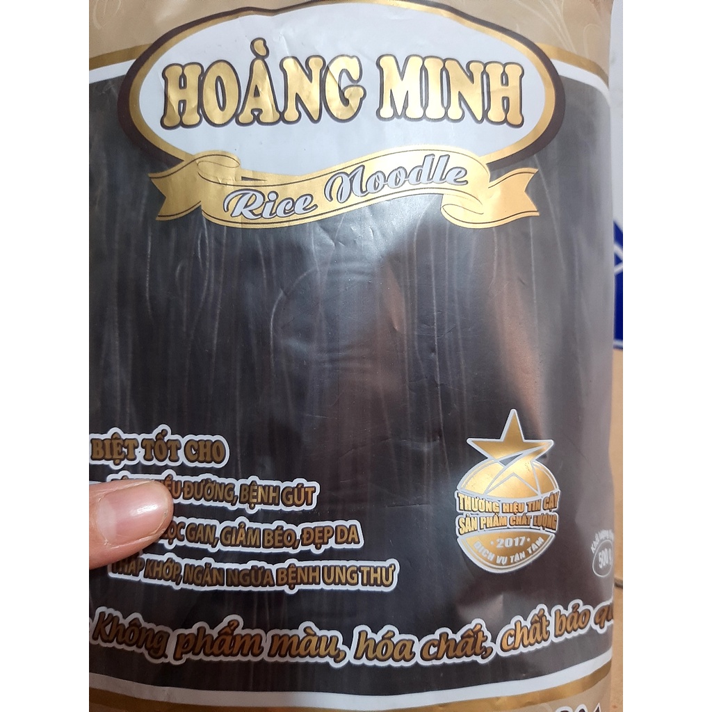 Bún gạo lứt đen hoàng minh 500g