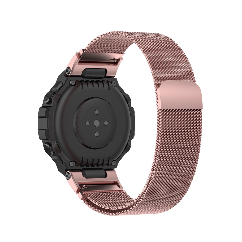 Dây Đeo Inox Milanese Cho Đồng Hồ Thông Minh Huami Amazfit T-Rex Pro