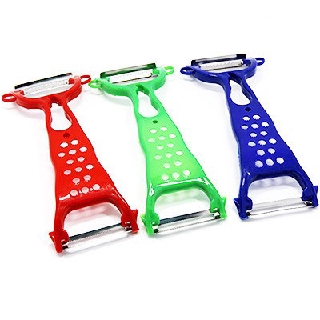 1516-Dụng cụ nạo củ quả 2 đầu nhiều màu sắc