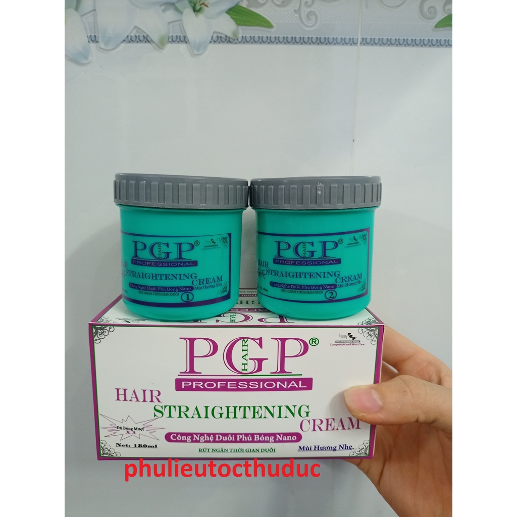 Duỗi siêu mượt PGP thể tích 180ml x 2 hộp