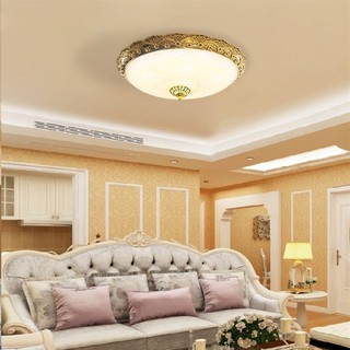 Đèn trần tân cổ điển y005- đèn led 3 chế độ ánh sáng