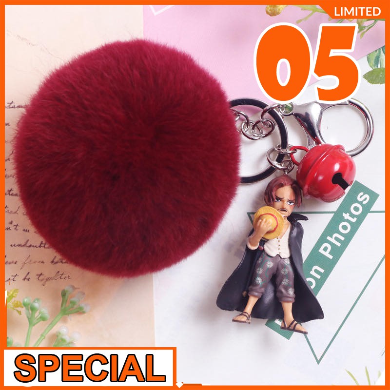 Móc Khóa One Piece - Keychain One Piece - Aokiji, Whitebread, Doflamingo, Shanks, Mihawk