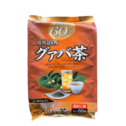 Trà lá ổi Orihiro Nhật Bản 60 gói, hỗ trợ giảm cân - Nepbeauty