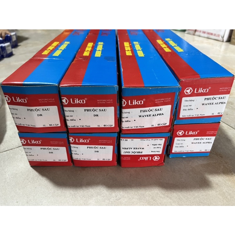 Cặp phuộc sau xe 81, Dream, Wave alpha, Rs, Future 1 Liko
