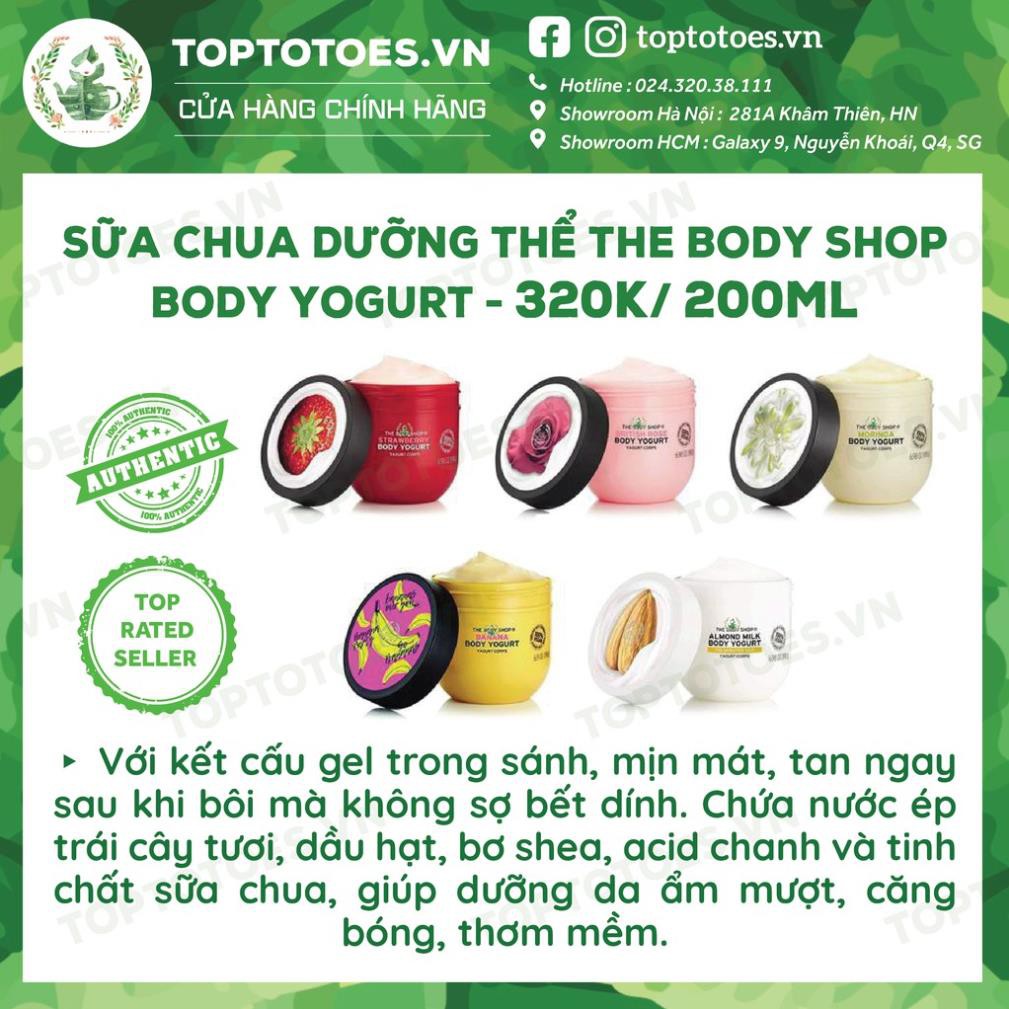 Sữa chua dưỡng thể The Body Shop Body Yogurt dưỡng da mềm mịn, căng sáng