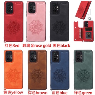 Bao Da Điện Thoại Nắp Lật Hai Lớp Kiêm Ví Đựng Thẻ Và Giá Đỡ Cho Xiaomi Mi 11 Lite 11 Pro 11 Ultra Redmi Note 10 Pro Max 10s Ốp