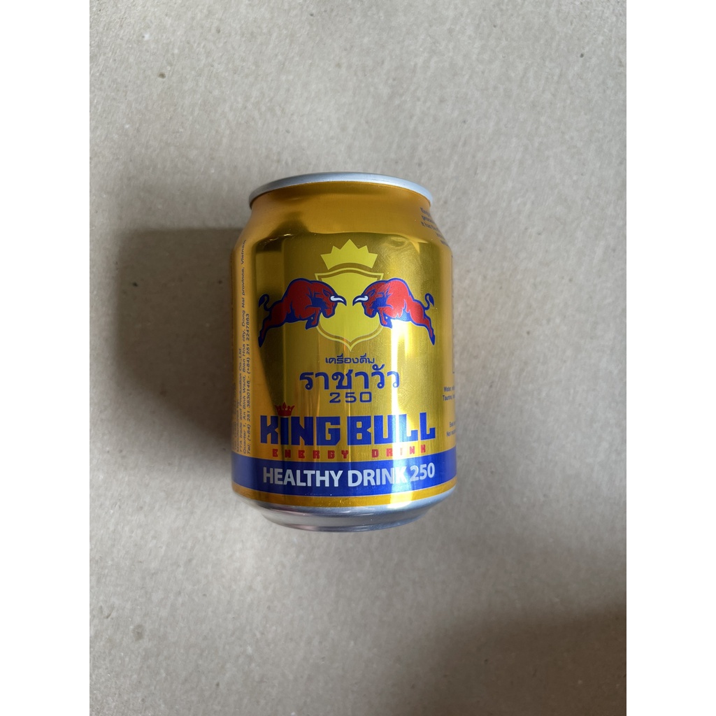 Bò Húc Thái King Bull lon x 250ml