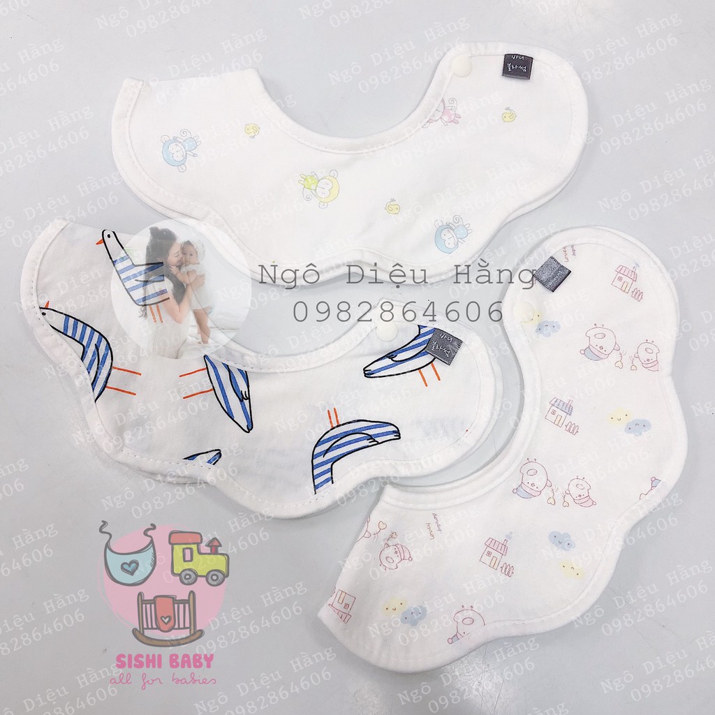 Yếm hoa organic Bunnie Blossom Hàn Quốc