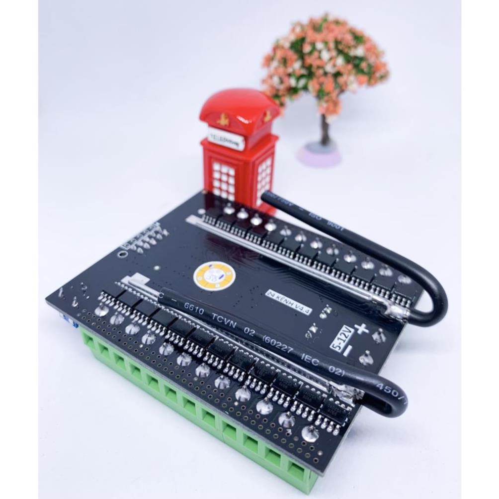 Mạch điều khiển led vẫy biển quảng cáo 24 kênh công suất 6A