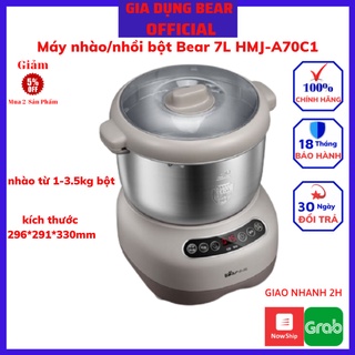 Máy Nhào Bột, Máy Nhồi Bột Tự Động Bear 3.5L, 5L, 7L. Dùng Trộn, Đánh Bột Đa Nẵng, (Bản Quốc Tế), Bảo Hành 1 Năm