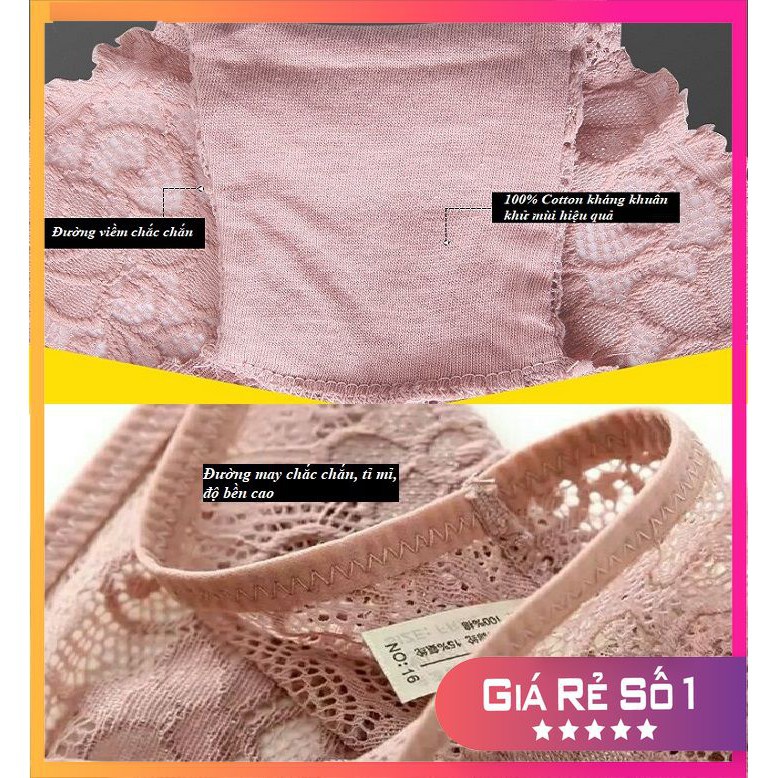 QUẦN LÓT REN SEXY SIÊU ĐẸP [FREESHIP - CHUẨN LOẠI 1] QUẦN CHÍP NỮ NỬA MÔNG GỢI CẢM HÀNG QUẢNG CHÂU CAO CẤP | BigBuy360 - bigbuy360.vn