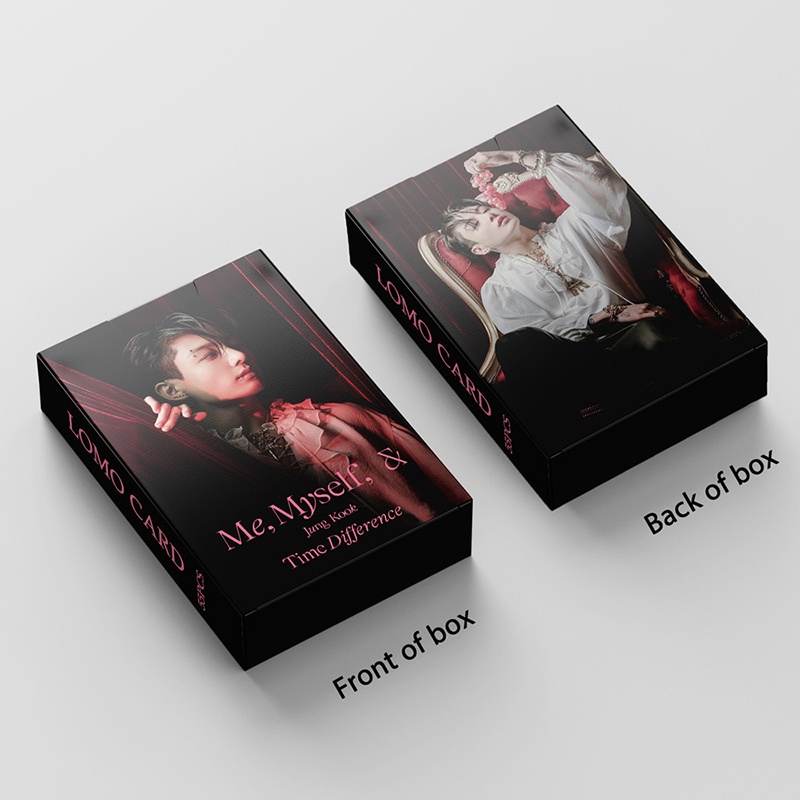 Hộp 55 Ảnh Thẻ LOMO Nhóm Nhạc BTS JUNGKOOK