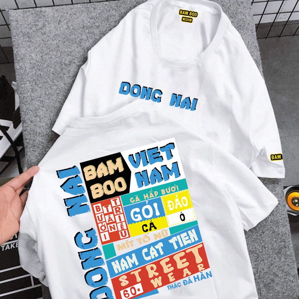 Áo Thun ĐỒNG NAI Áo Thun Unisex BamBoo