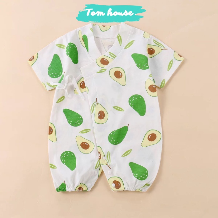 Bộ Body Yukata Mùa Hè Mỏng Mát Cho Bé Sơ Sinh 𝟏𝟐𝐁𝐃𝐃𝐔