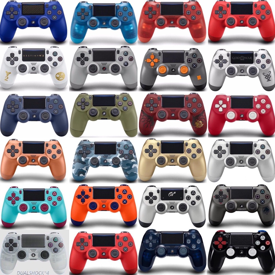 Tay cầm PS4 chính hãng 2nd nhiều màu, tay cầm ps4 dualshock kèm quà tặng