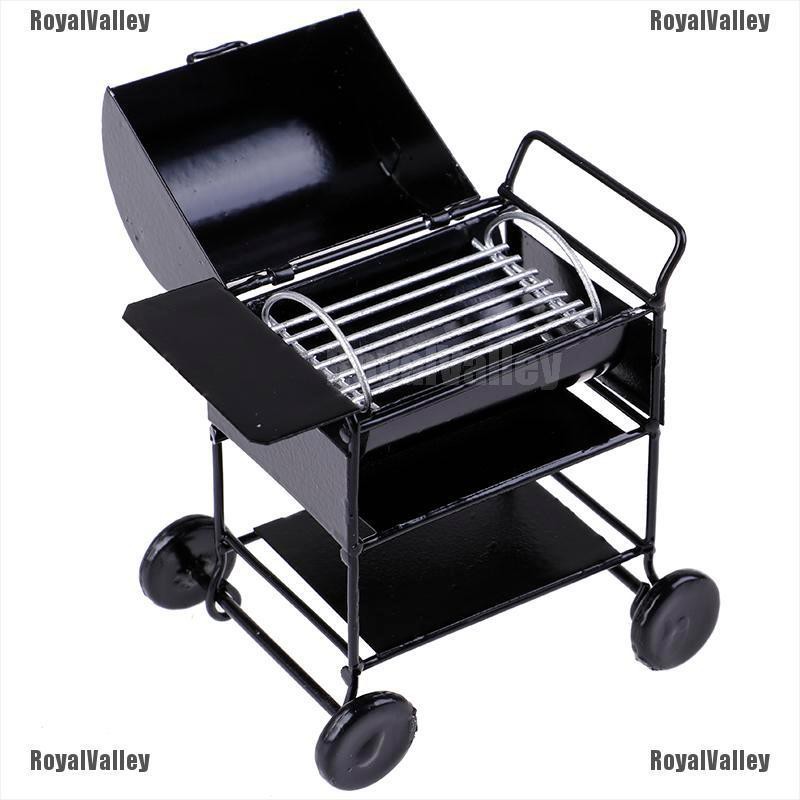 Lò Nướng Bbq Mini 7cm Tỉ Lệ 1 / 12 Cho Nhà Búp Bê