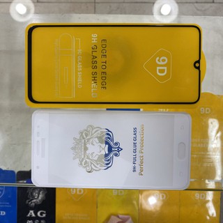 Kính cường lực Full tràn màn hình SAMSUNG J2 PRIME, J6, J6+, J7+ ĐEN - TRẮNG, J8, J8+