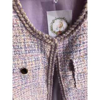 Áo khoác dạ tweed