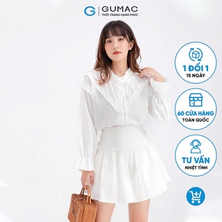 Chân váy xòe đan dây GUMAC VB629