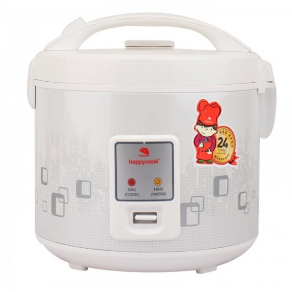 Nồi Cơm Điện Nắp Gài 1.8 Lít Happy Cook HCJ-180