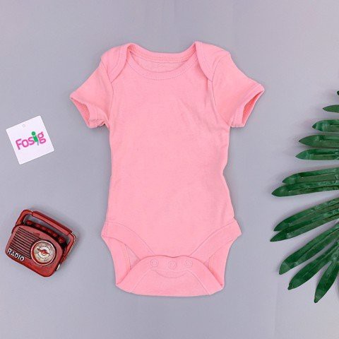 [3-7kg; 10-16kg] Bodysuit [Girl] - Hồng/Trơn