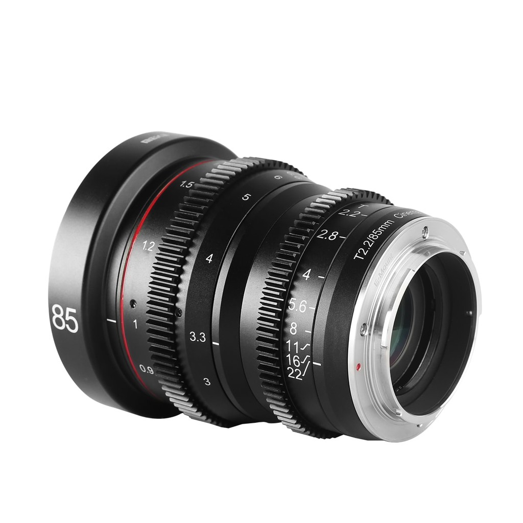 Ống Kính Meike 85mm T2.2 Manual Focus Cinema Lens cho M4/3 Sony Fujiflm