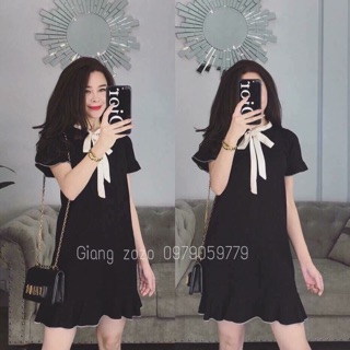 Đầm len tay bèo