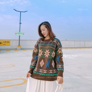 Áo len thổ cẩm (Ảnh thật)