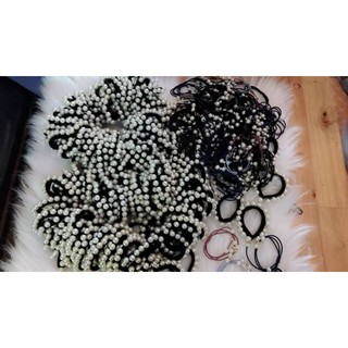 Dây cột tóc đính hột châu giả