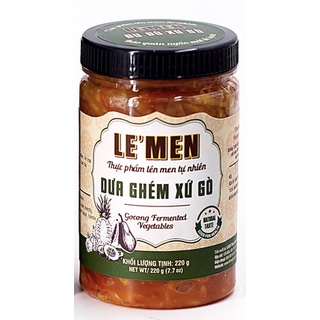 Dưa Ghém Đu Đủ Le'men, Không chất bảo quản, Nguyên liệu tươi ngon - Đặc sản mắm Miền Tây