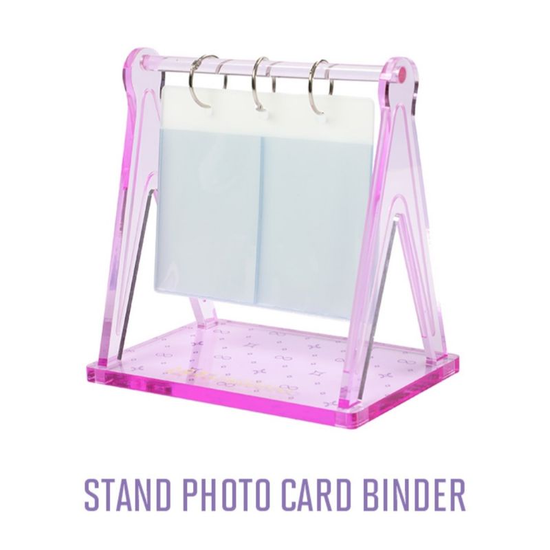 [SOZOOWOO] STAND PHOTO CARD BINDER | XÍCH ĐU ĐỂ CARD BTS SOZOOWOO (HÀNG OFF, SẴN)