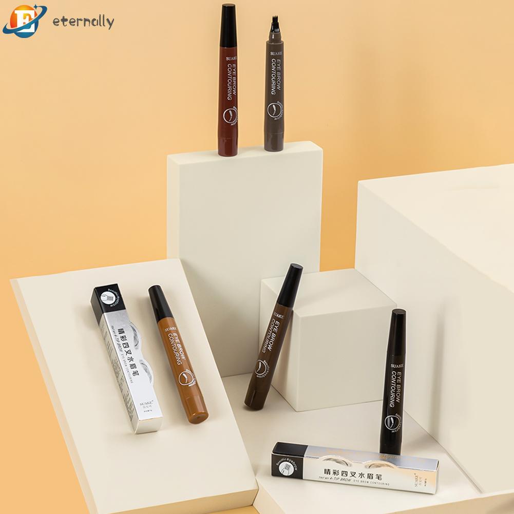 Bút kẻ lông mày SUAKE đầu 4 chấu chống nước chống mồ hôi
 | BigBuy360 - bigbuy360.vn