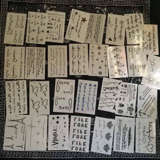 SET 30 HÌNH XĂM CÁ TÍNH