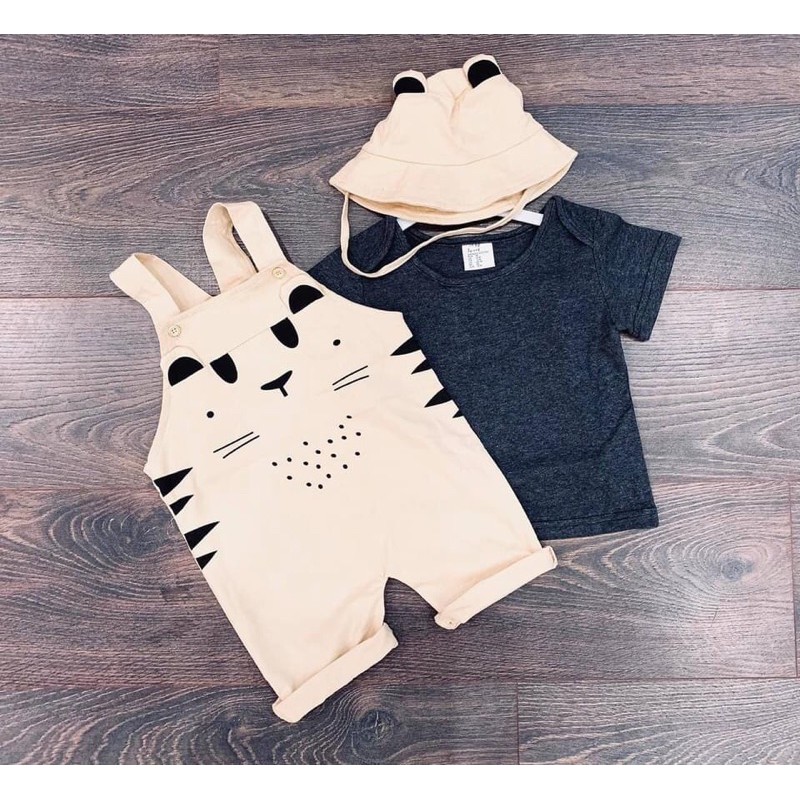 Set yếm 3 chi tiết cho bé trai