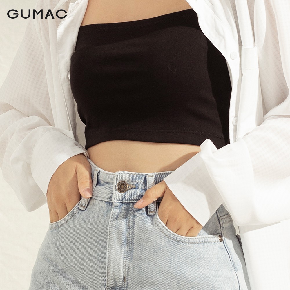 [Mã WABRGU100 giảm 15% đơn 249K tối đa 100k] Áo sơ mi nữ phom rộng AA11100 GUMAC | BigBuy360 - bigbuy360.vn