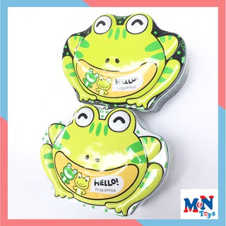 hộp tiết kiệm tiền có khóa Hình Con Ếch Kích Thước 17x7x12cm