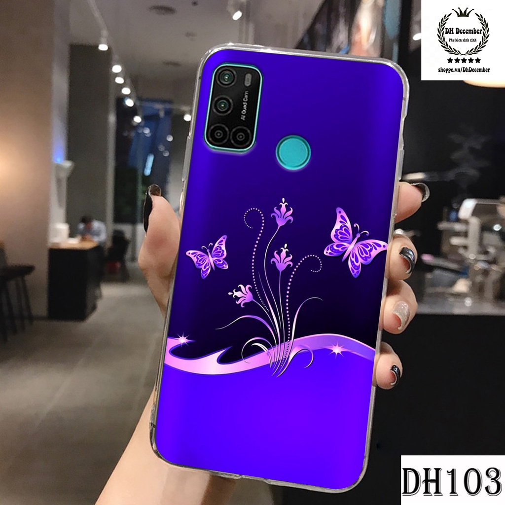 Ốp lưng Vsmart JOY 4 in hình hoa tinh tế , mới mẻ DH DECEMBER